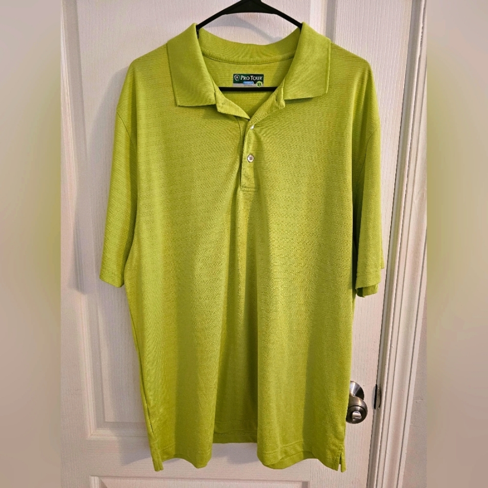 Mens XL Pro Tour Cool Play Polo Shirt